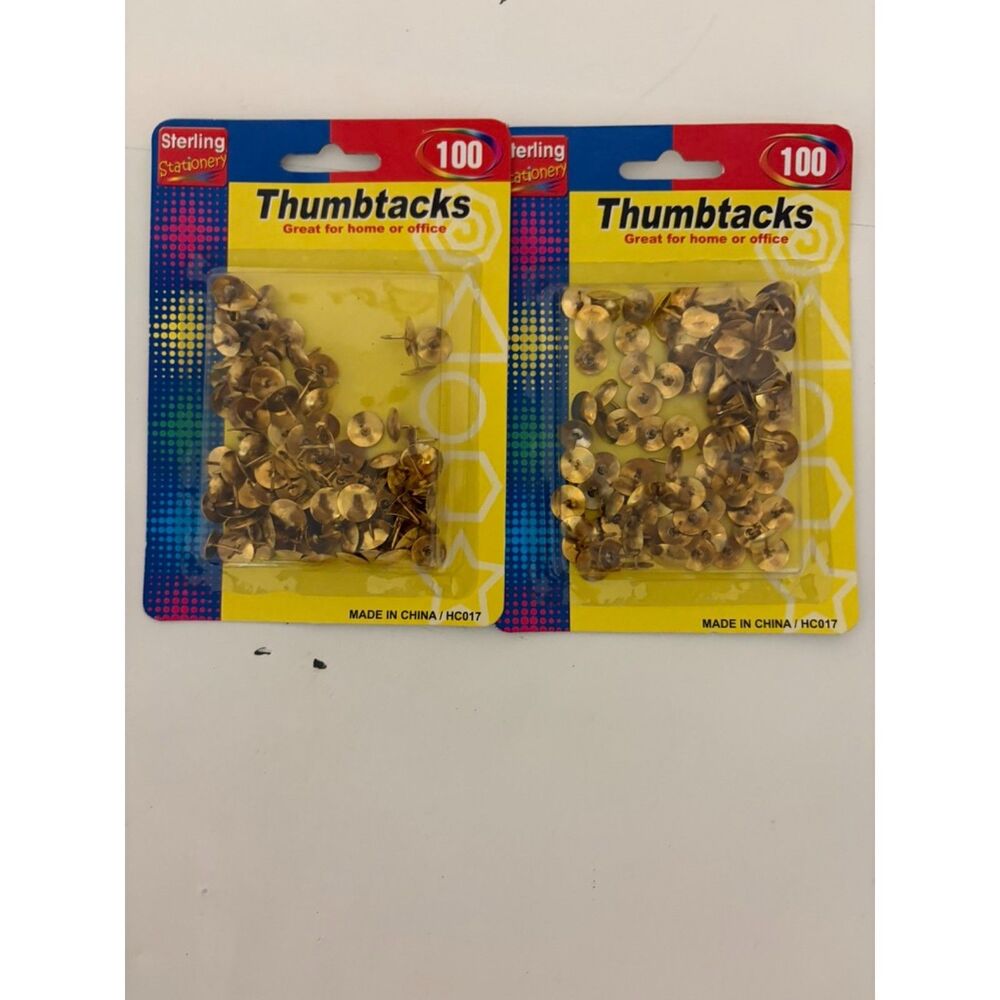 2 packages brass tacks - Picture 1 of 2